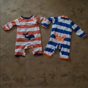 2 Baby boy  pajamas